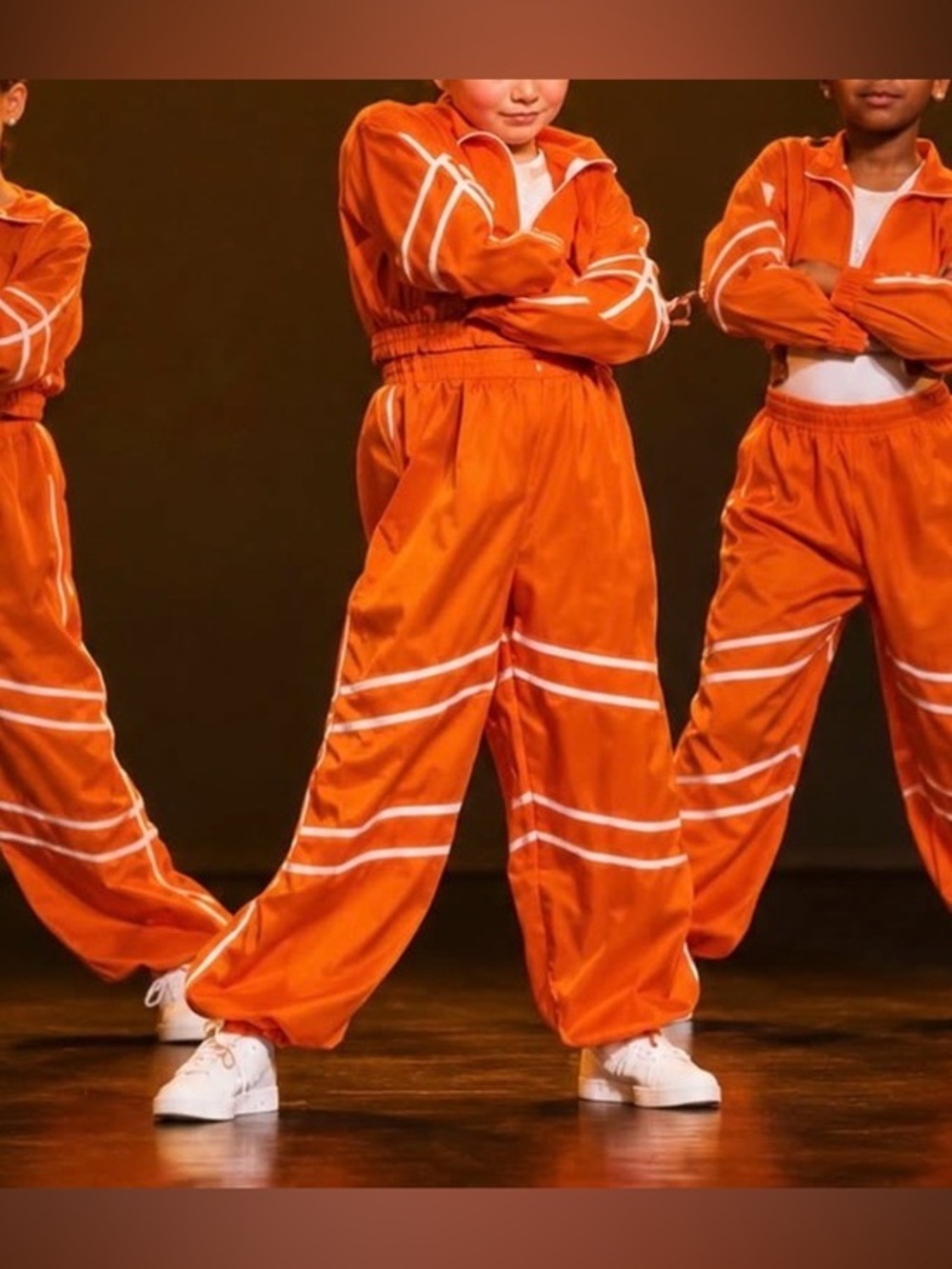 Revolution Dancewear Back & Forth Hip Hop Windbreak Set Size MC